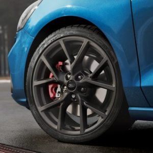 Platišče iz lahke zlitine 19" s 5 kraki, siv